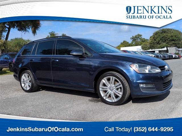 used 2015 Volkswagen Golf SportWagen car, priced at $12,918