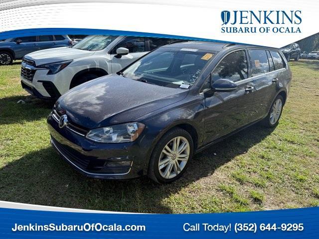 used 2015 Volkswagen Golf SportWagen car, priced at $12,918