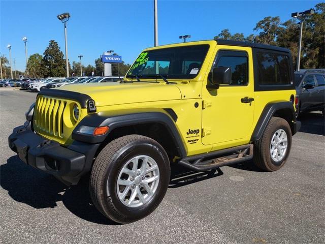 used 2023 Jeep Wrangler car, priced at $33,530