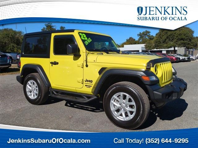 used 2023 Jeep Wrangler car, priced at $33,530