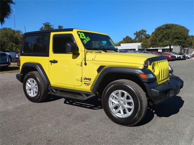 used 2023 Jeep Wrangler car, priced at $33,530