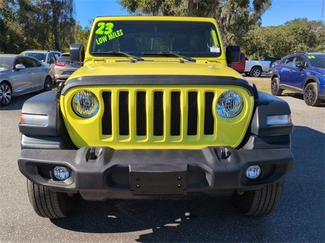 used 2023 Jeep Wrangler car, priced at $33,530