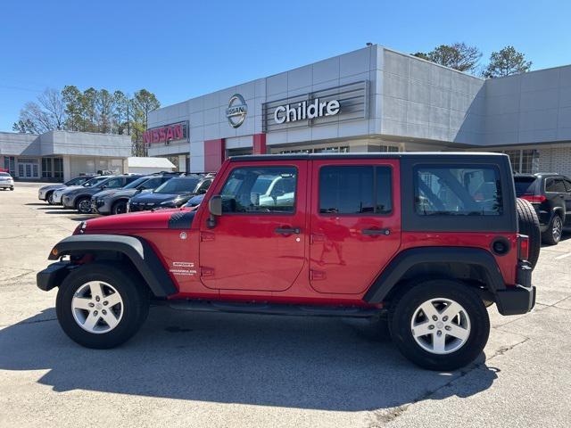 used 2010 Jeep Wrangler Unlimited car, priced at $12,864