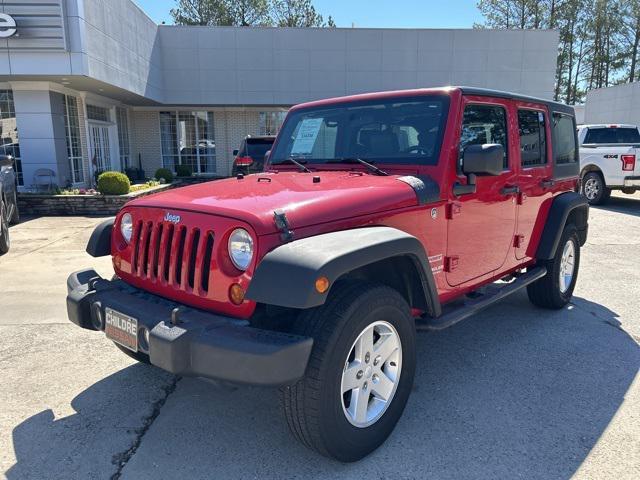 used 2010 Jeep Wrangler Unlimited car, priced at $12,864