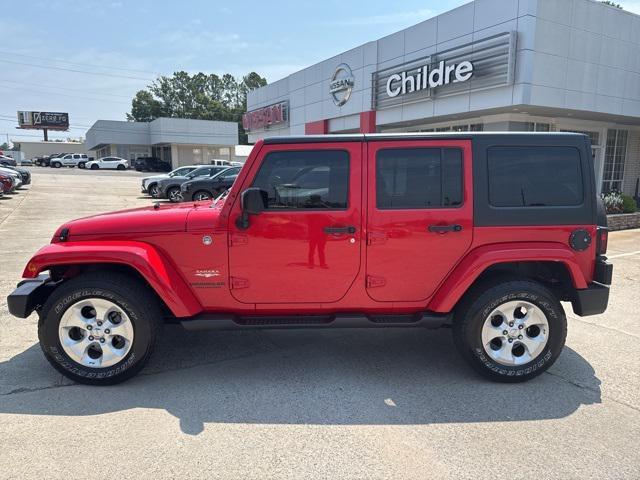 used 2015 Jeep Wrangler Unlimited car, priced at $18,800