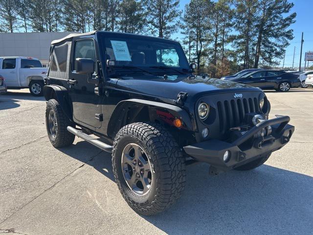 used 2015 Jeep Wrangler car, priced at $19,880