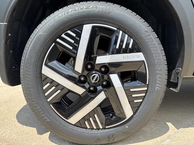 new 2025 Nissan Kicks car, priced at $25,595
