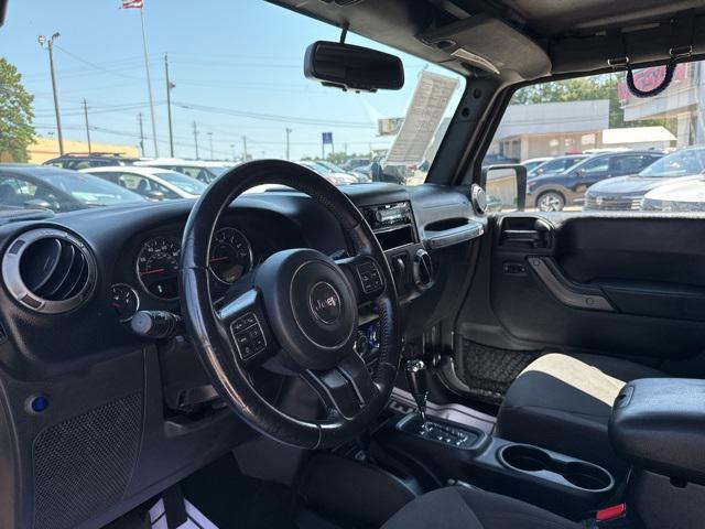 used 2016 Jeep Wrangler car, priced at $15,999