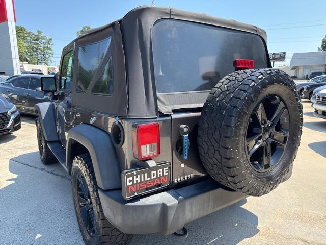 used 2016 Jeep Wrangler car, priced at $15,999