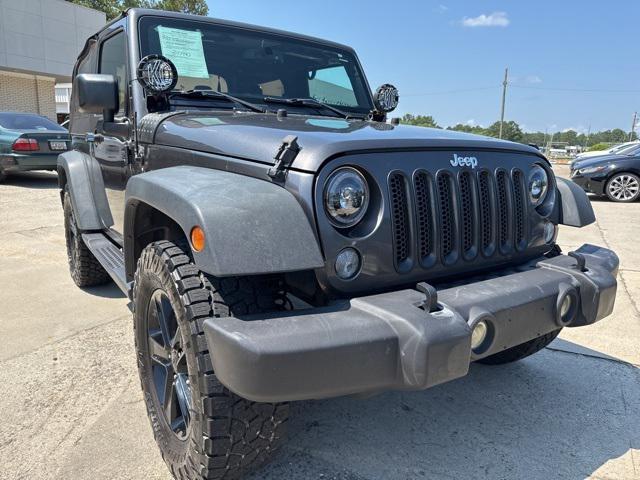 used 2016 Jeep Wrangler car, priced at $15,999