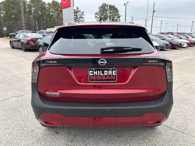 new 2025 Nissan Kicks car, priced at $27,500