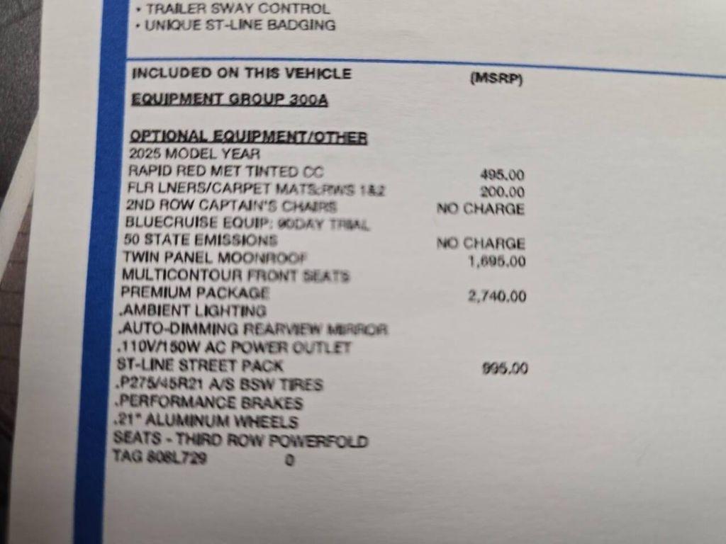 used 2025 Ford Explorer car, priced at $43,400