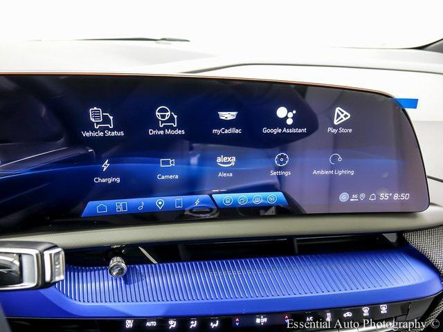 new 2025 Cadillac OPTIQ car, priced at $55,764