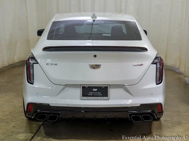 used 2022 Cadillac CT4-V car, priced at $55,950