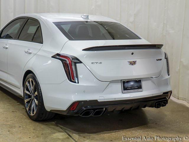 used 2022 Cadillac CT4-V car, priced at $55,950