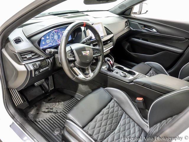 used 2022 Cadillac CT4-V car, priced at $55,950