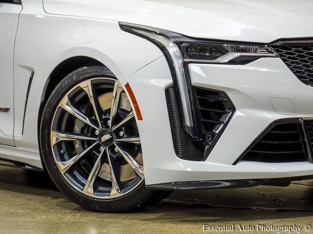 used 2022 Cadillac CT4-V car, priced at $55,950