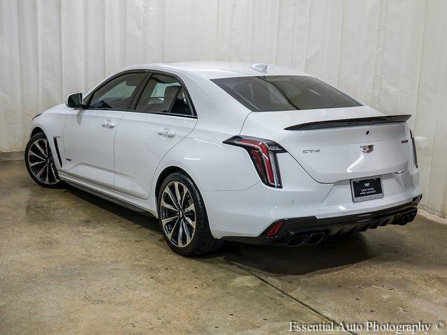used 2022 Cadillac CT4-V car, priced at $55,950