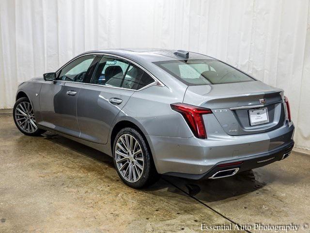 new 2025 Cadillac CT5 car, priced at $58,055