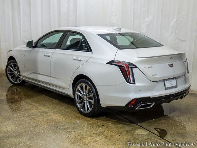 new 2025 Cadillac CT4 car, priced at $51,534