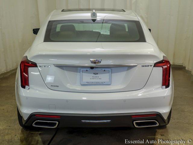 new 2025 Cadillac CT5 car, priced at $60,805