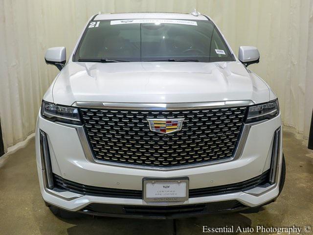 used 2021 Cadillac Escalade ESV car, priced at $70,550