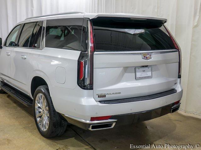 used 2021 Cadillac Escalade ESV car, priced at $70,550