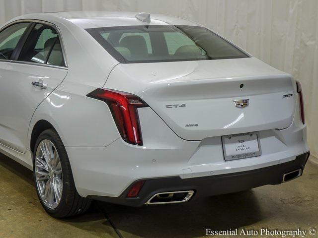 new 2025 Cadillac CT4 car, priced at $48,540