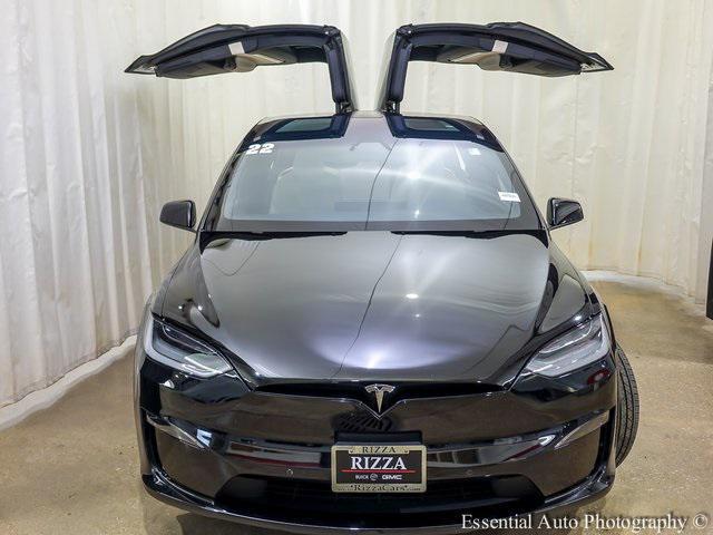 used 2022 Tesla Model X car, priced at $61,950