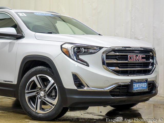 used 2021 GMC Terrain car, priced at $21,950