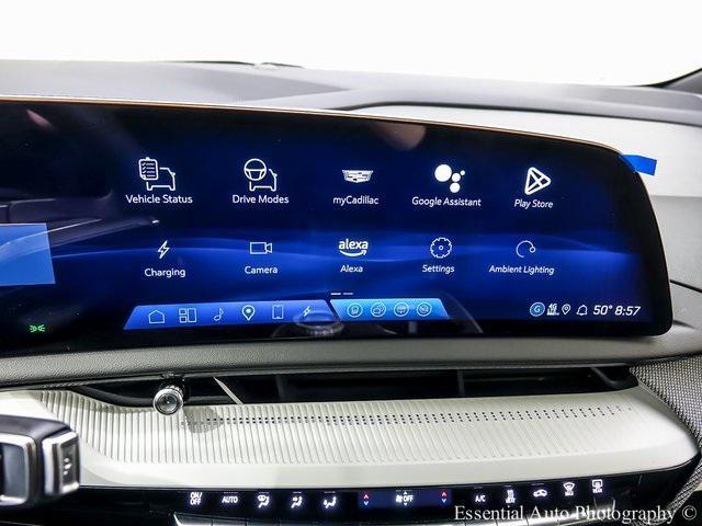 new 2025 Cadillac OPTIQ car, priced at $55,684