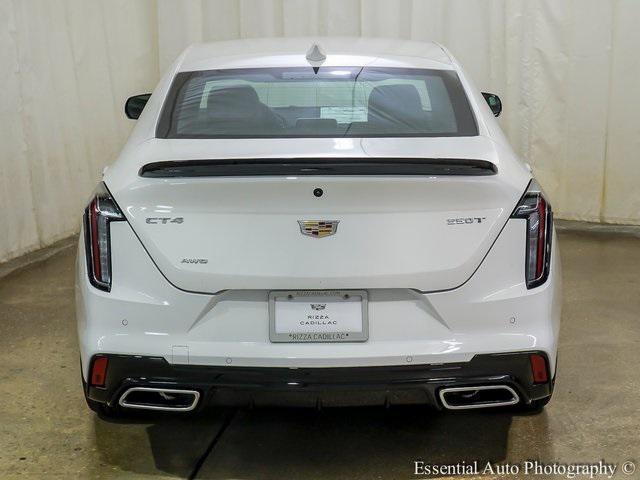 new 2026 Cadillac CT4 car, priced at $51,884