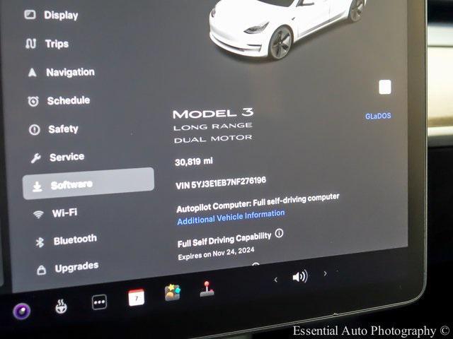 used 2022 Tesla Model 3 car, priced at $27,650