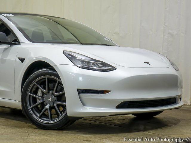 used 2022 Tesla Model 3 car, priced at $27,650