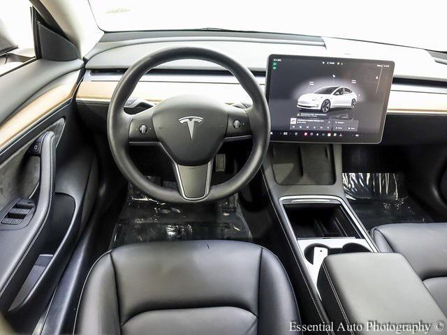 used 2022 Tesla Model 3 car, priced at $27,650