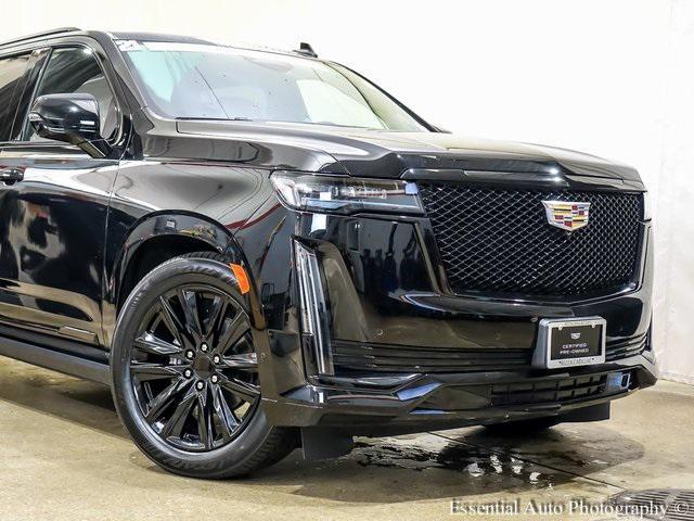 used 2021 Cadillac Escalade ESV car, priced at $66,950