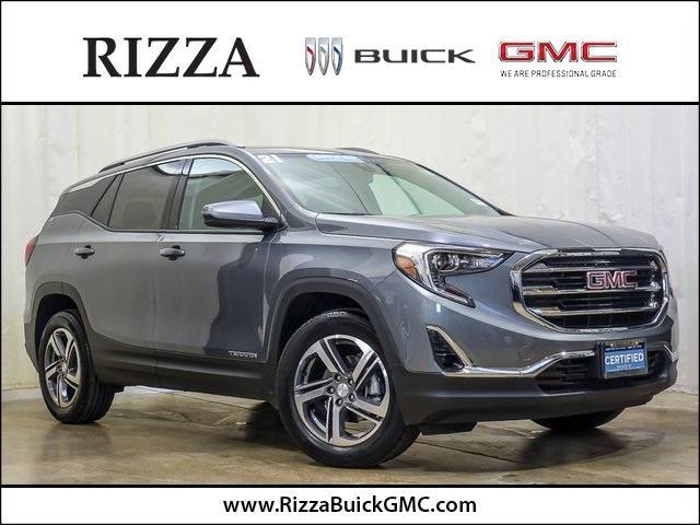 used 2021 GMC Terrain car, priced at $25,550