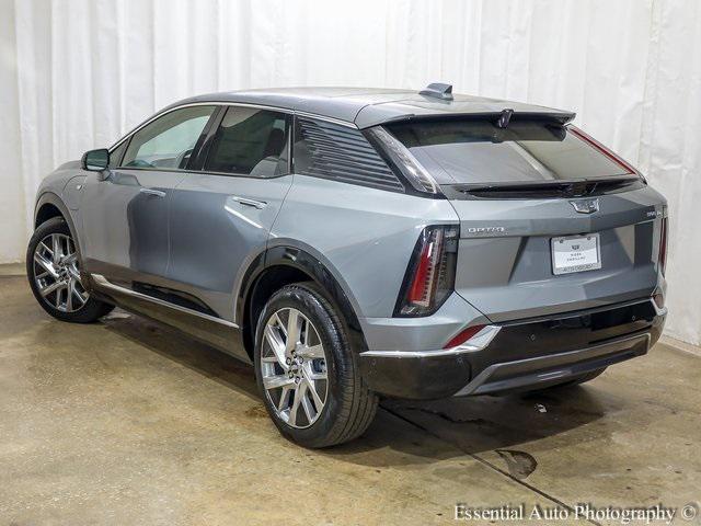 new 2025 Cadillac OPTIQ car, priced at $55,764