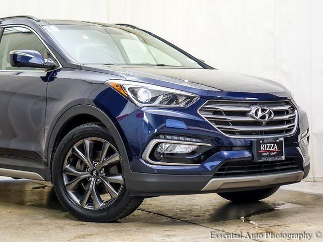 used 2018 Hyundai Santa Fe Sport car, priced at $17,450