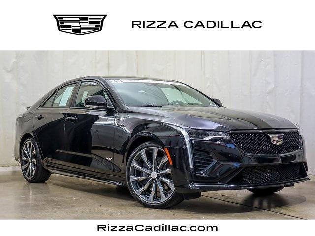 used 2022 Cadillac CT4-V car, priced at $41,950