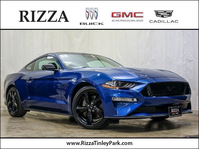 used 2022 Ford Mustang car, priced at $38,450