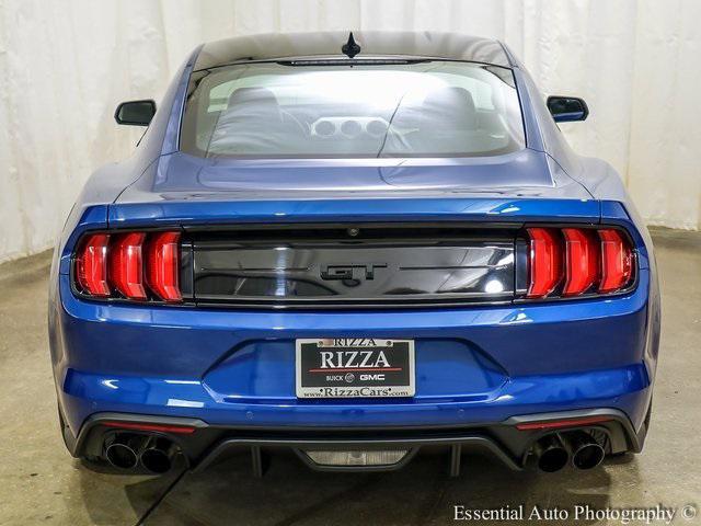 used 2022 Ford Mustang car, priced at $38,450