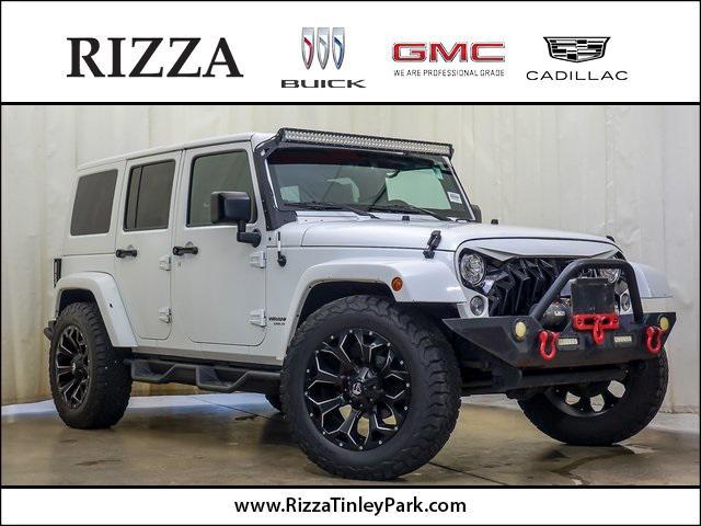 used 2017 Jeep Wrangler Unlimited car, priced at $22,750