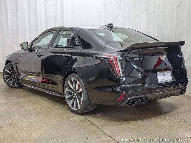 new 2024 Cadillac CT4-V car, priced at $92,040