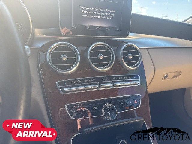 used 2018 Mercedes-Benz C-Class car, priced at $19,641