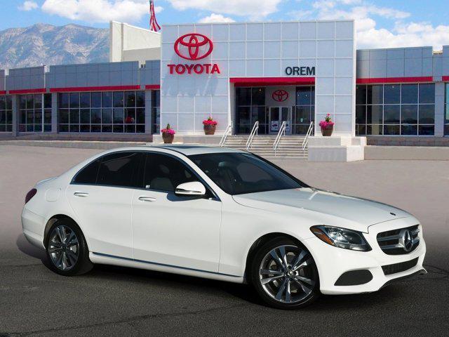 used 2018 Mercedes-Benz C-Class car, priced at $18,557