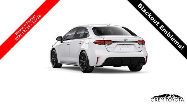 new 2026 Toyota Corolla car, priced at $25,437