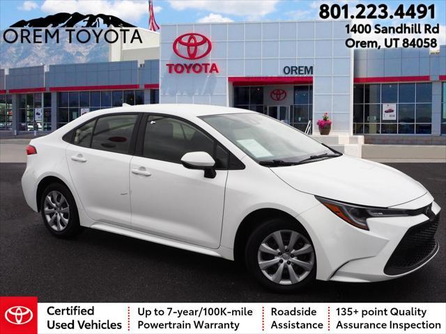 used 2021 Toyota Corolla car, priced at $20,990