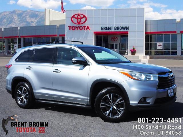 used 2016 Toyota Highlander car, priced at $15,590