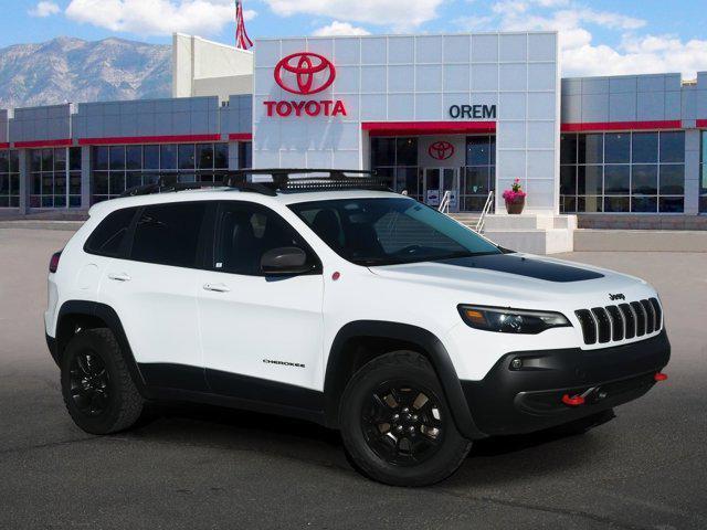 used 2021 Jeep Cherokee car, priced at $24,581